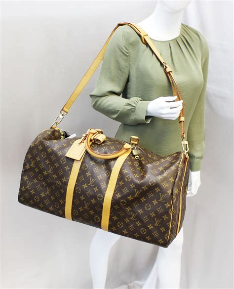 louis vuitton keepall bandouliere 55 size|louis vuitton epi keepall 55.